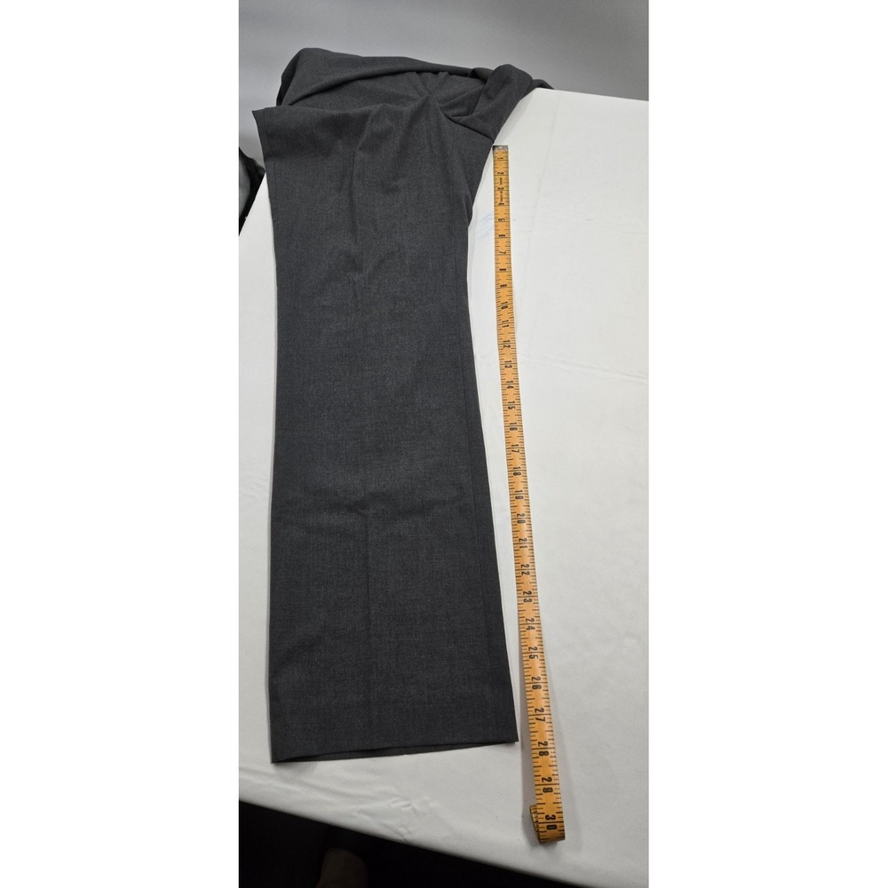 Liz Claiborne Women's Dress Pants Size 6 Audra Gray Straight Mid Rise - Picture 12 of 14